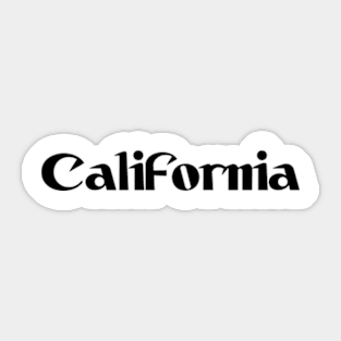 California National Park Sticker